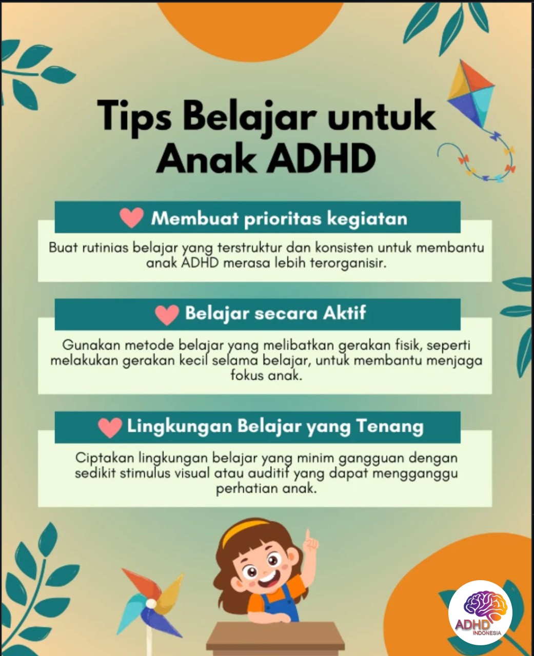 Strategi Belajar yang Cocok untuk Anak ADHD di Kabupaten Yahukimo